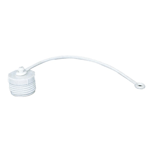 Valterra Valterra T1020-1E EZ Coupler Hose Plug with Strap - 3/4" Male Thread, Off White, Bulk T1020-1E - main